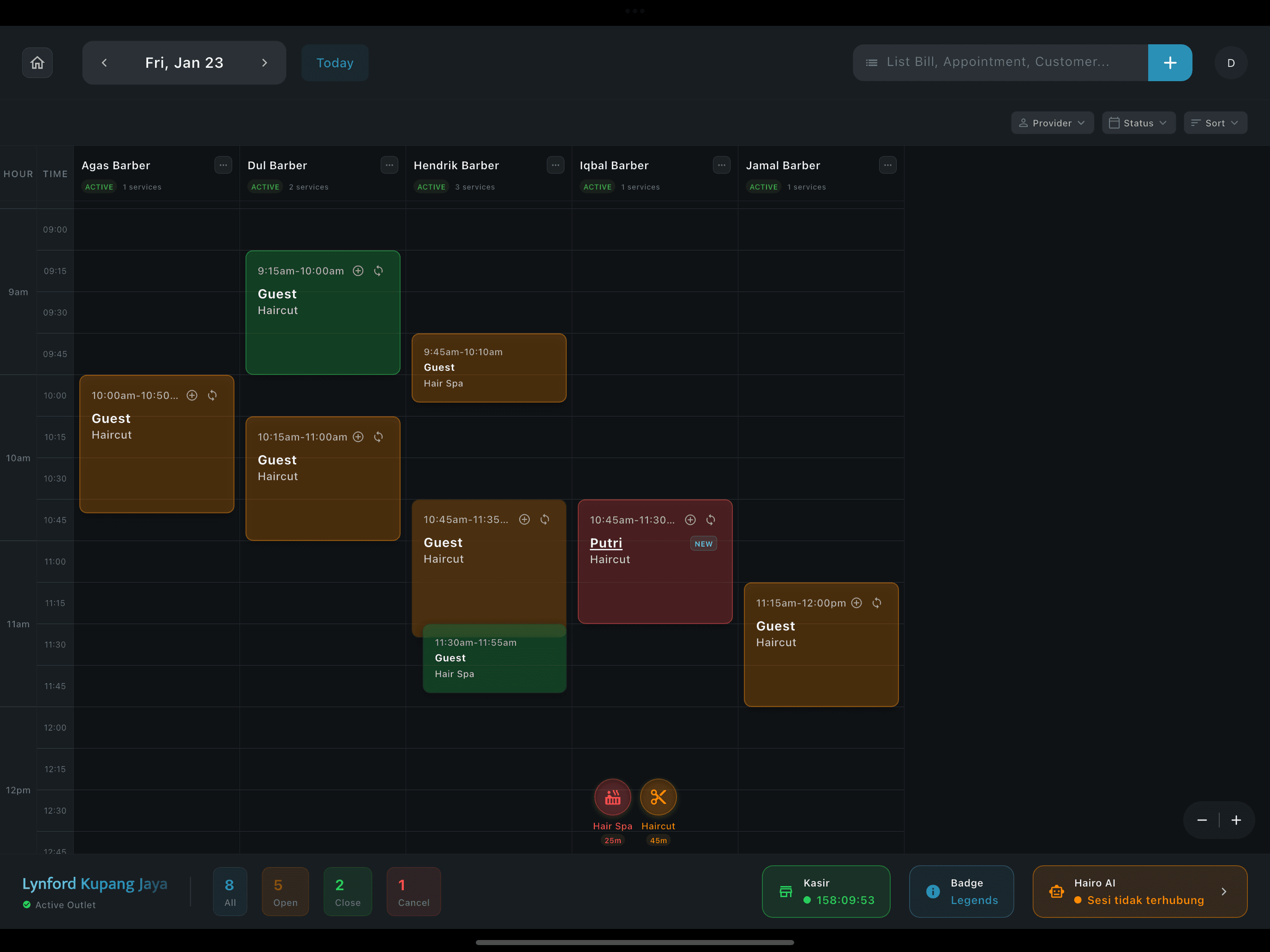 App Appointment Book